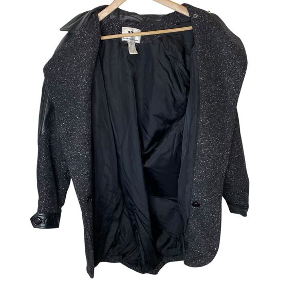 David Benjamin Vintage Leather and Wool Jacket - Picture 5 of 7